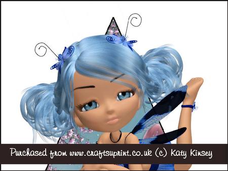 Brigit Fairy 3D Pyramid Stand Up Card Kit