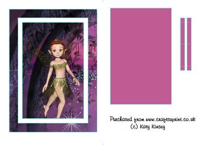 Neverland Fairy Flip Card Sheet