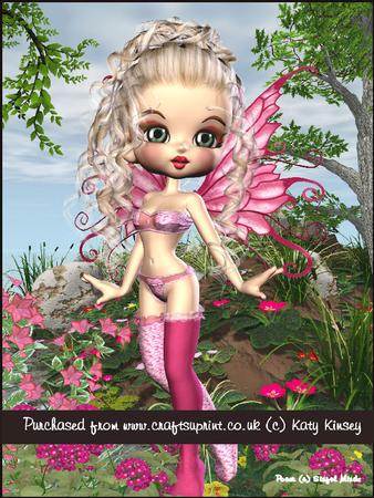 Elinor Fairy A4 Pyramage Kit