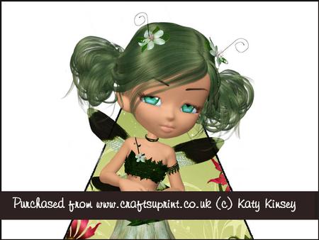 Regan Fairy 3D Stand Up Pyramid Card Kit