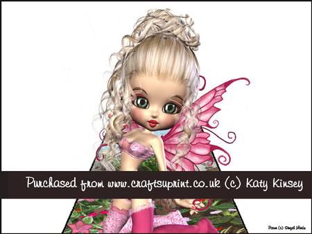 Elinor Fairy 3D Pyramid Stand Up Card Kit