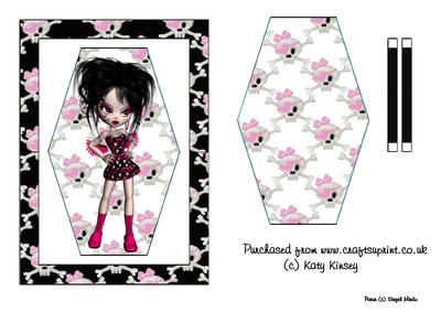 Rock and Roll Fairy Flip Card Sheet