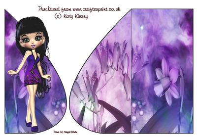 Lucy Tear Drop Card