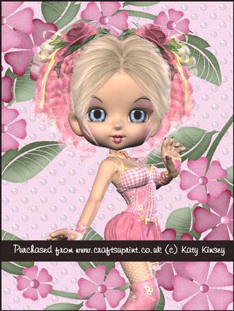 Ooh La La in Pink A4 Tunnel Card Kit 2