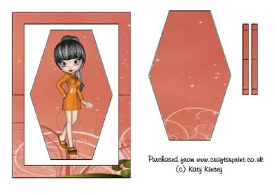 Melanie Flip Card Sheet