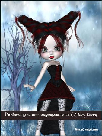 Beautiful Belladonna A4 Tunnel Card Kit