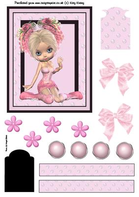 Ooh La La in Pink Topper Sheet