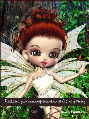 Maisies Fairy Hideaway A4 Pyramage Kit