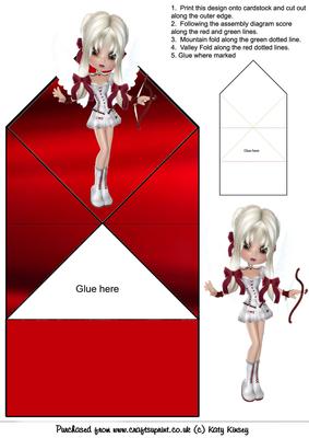 I Love You Pop Up Spring Card