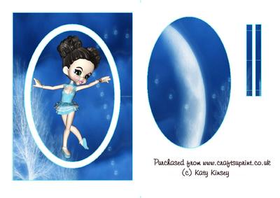 Betsy Ballerina Flip Card Sheet