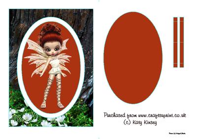 Maisies Fairy Hideaway Flip Card Sheet