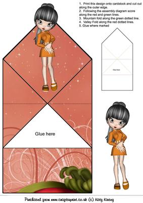 Melanie Pop Up Spring Card