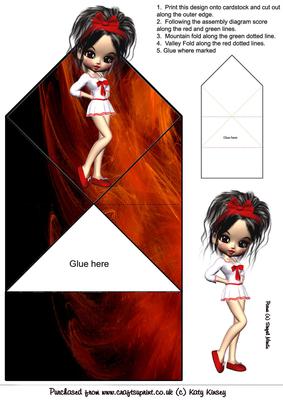 Heidi Pop Up Spring Card