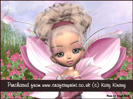 Cassie Fairy A4 Pyramage Card Kit