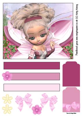Cassie Fairy Topper Sheet