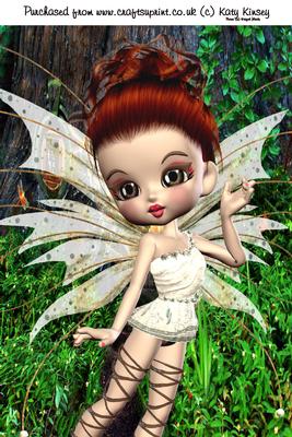Maisies Fairy Hideaway A4 Card Front 1