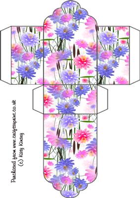 Waterlilies Tag Box