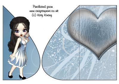 Lilith Tear Drop Card