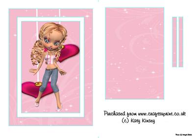 Mia Flip Card Sheet