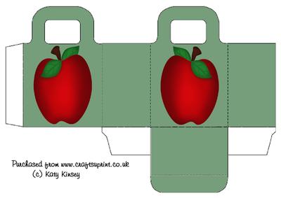 Thank You Teacher Apple Gift Bag