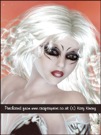 Masked Elf Portrait A4 Pyramage Card Kit