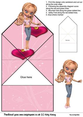 Mia Pop Up Spring Card