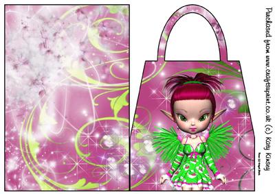 Wilma Fairy Handbag Card
