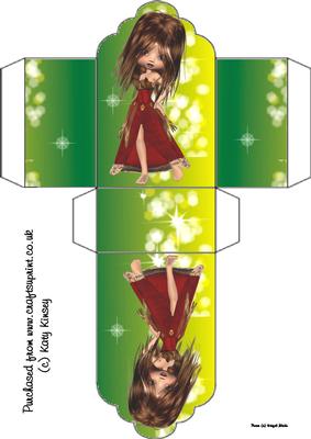 Christmas Elf Magic Tag Gift Box