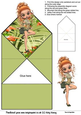 Eve Pop Up Spring Card
