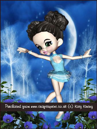 Betsy Ballerina A4 Pyramage Card Kit