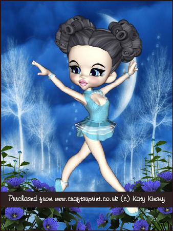 Betsy Ballerina A4 Tunnel Card Kit