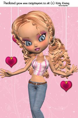 Mia A4 Card Front