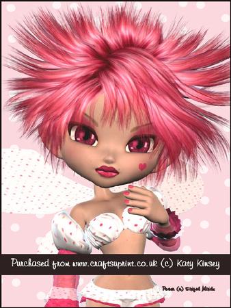 Cherry Pop Fairy A4 Tunnel Card Kit