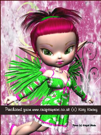 Wilma Fairy A5 Pyramage Card Kit