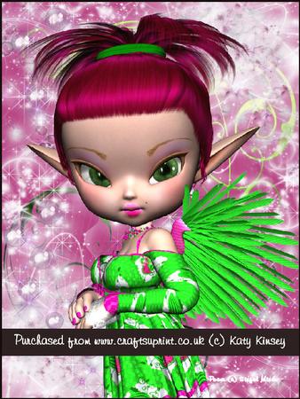 Wilma Fairy A4 Pyramage Card Kit