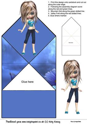 Brooke Pop Up Spring Card