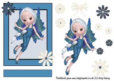 Kiki Fairy Topper Sheet