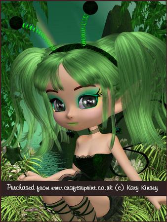 Kiaragh Fairy A4 Pyramage Card Kit