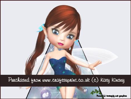Starlight Fairy 3D Stand Up Pyramid Card Kit
