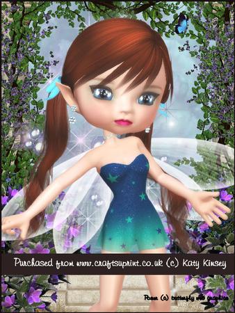 Starlight Fairy A4 Pyramage Card Kit