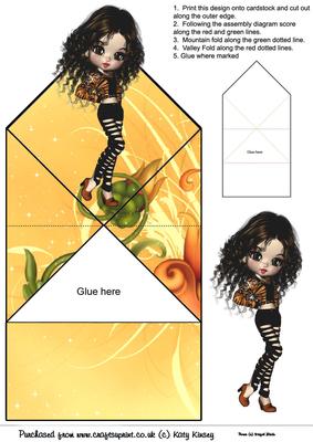 Paige Pop Up Spring Card