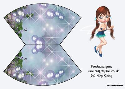 Starlight Fairy Over the Top Wobble Card