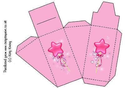 Fairy Wand in Pink Cake Slice Gift Box