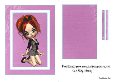 Annabelle Flip Card Sheet