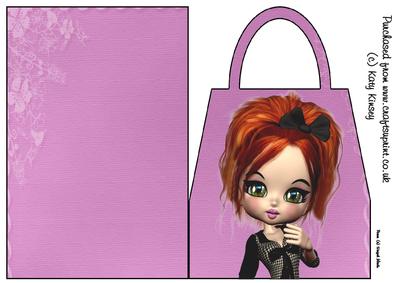 Annabelle Handbag Card