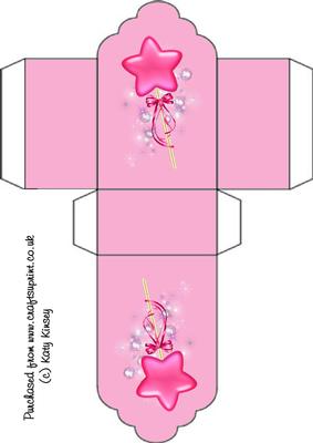 Fairy Wand in Pink Tag Gift Box