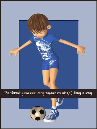Football Crazy A4 Tunnel Card Kit
