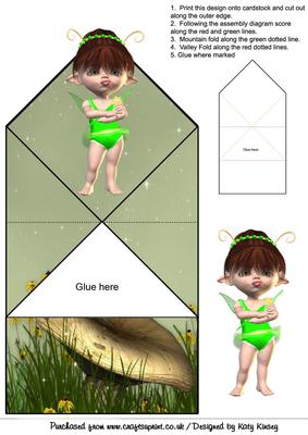 Pootle Fairy Pop Up Spring Card