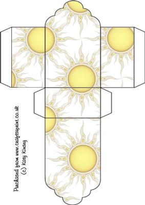 Here Comes the Sun Tag Gift Box