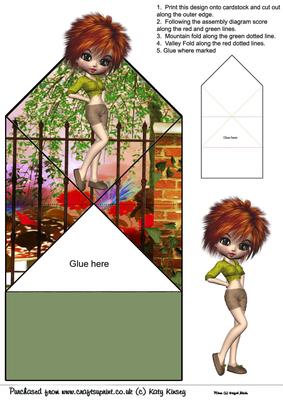 Hannah Pop Up Spring Card